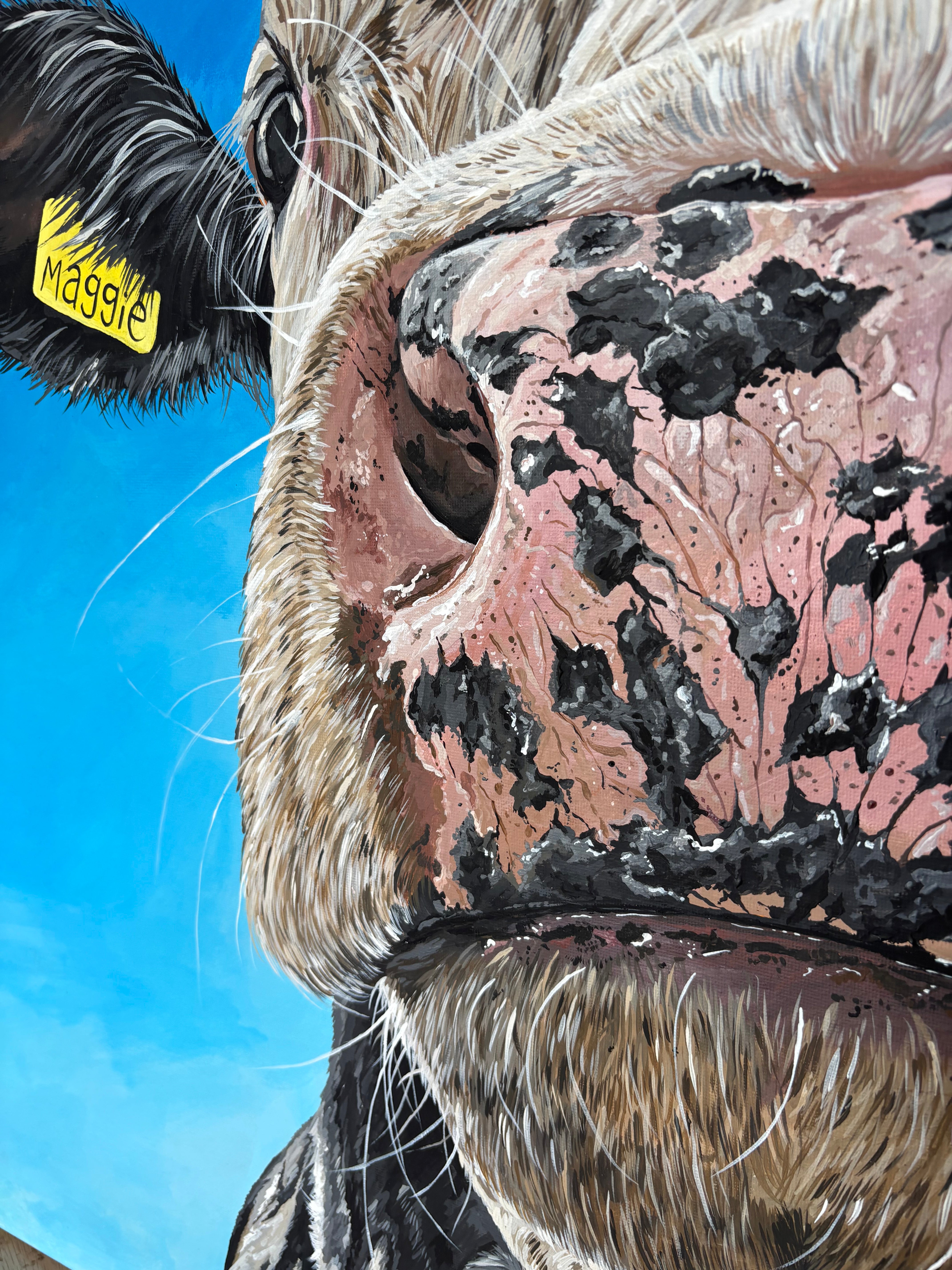 ‘Maggie’ Acrylic Canvas Original