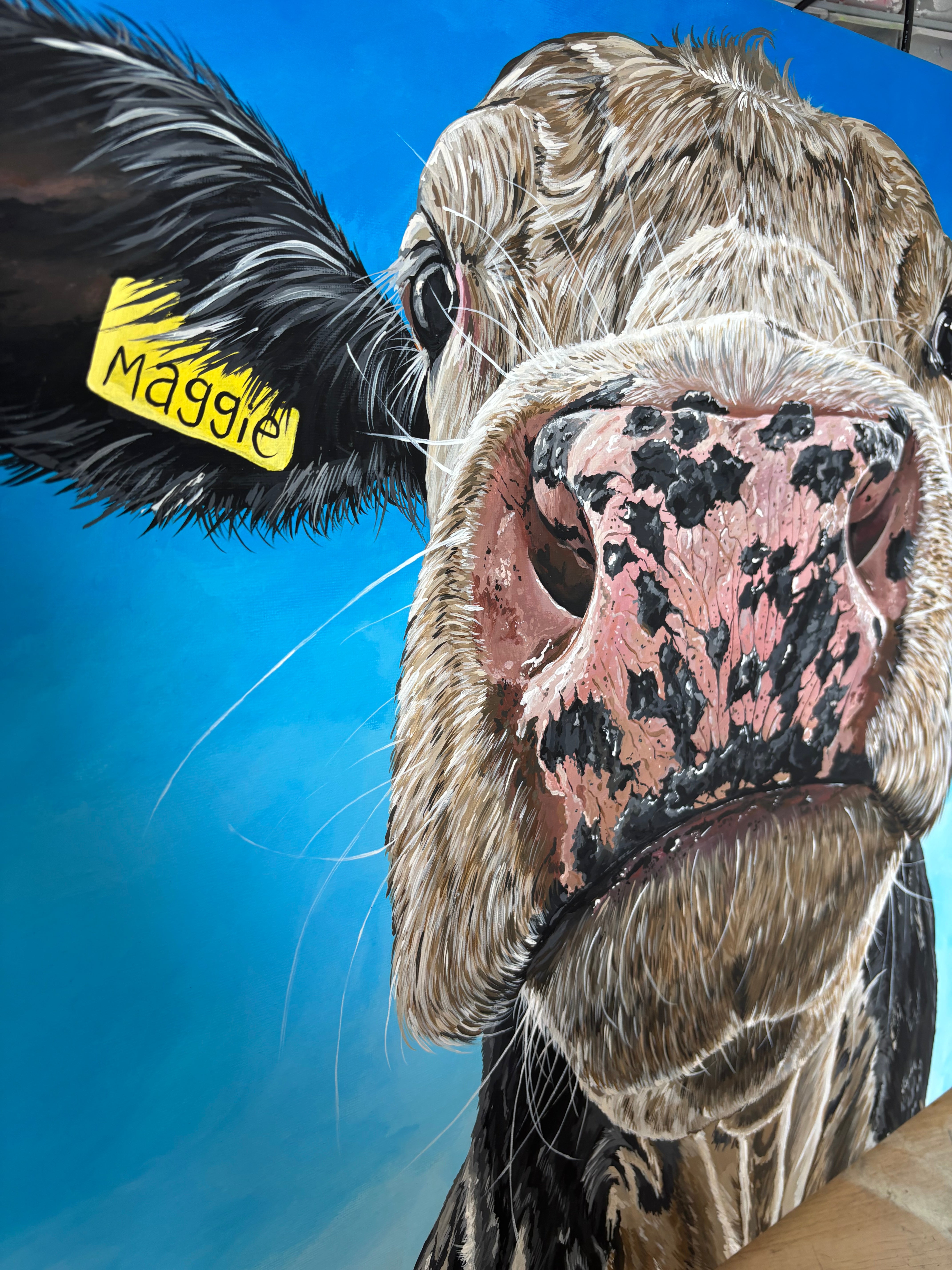 ‘Maggie’ Acrylic Canvas Original