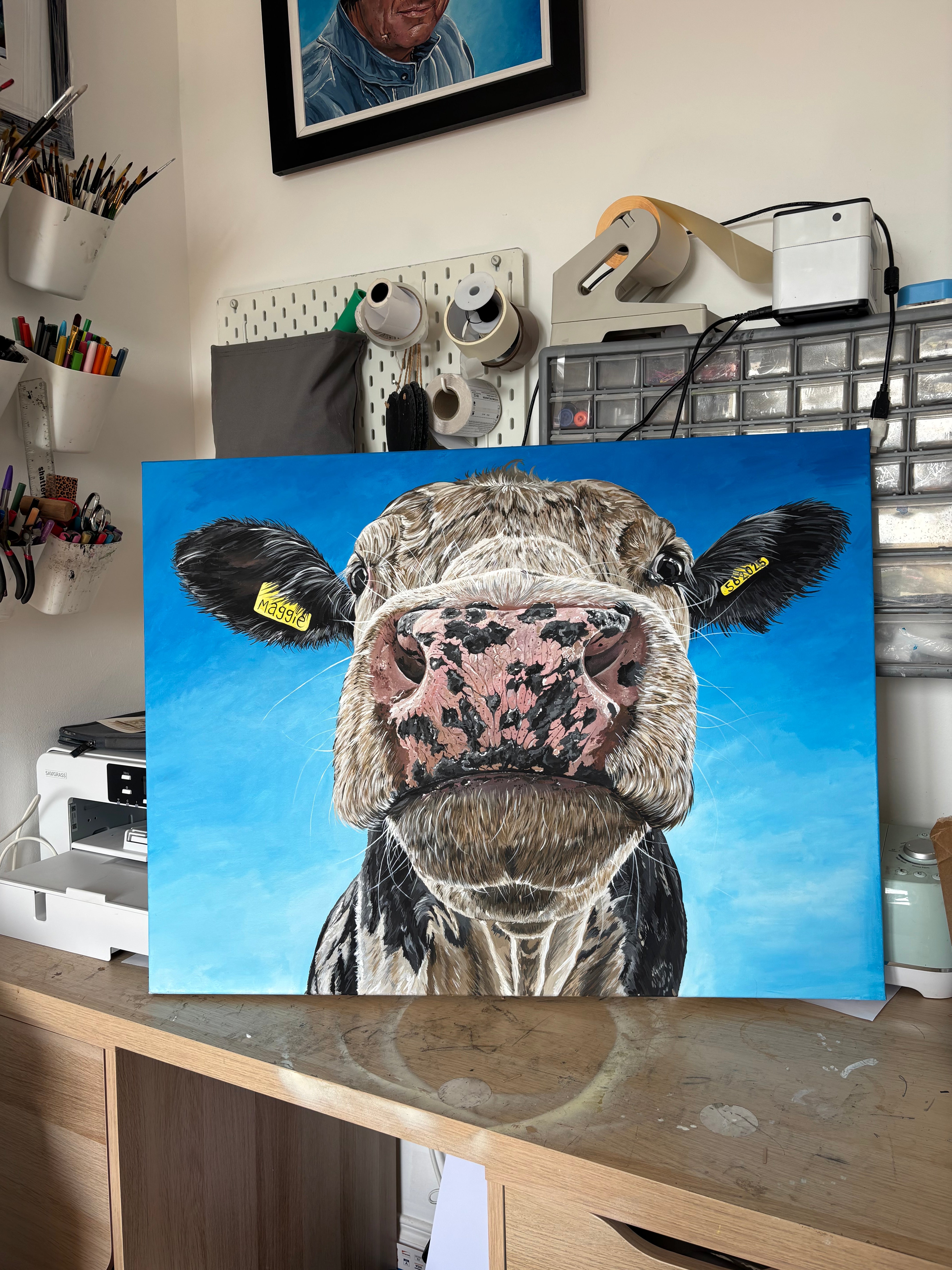 ‘Maggie’ Acrylic Canvas Original