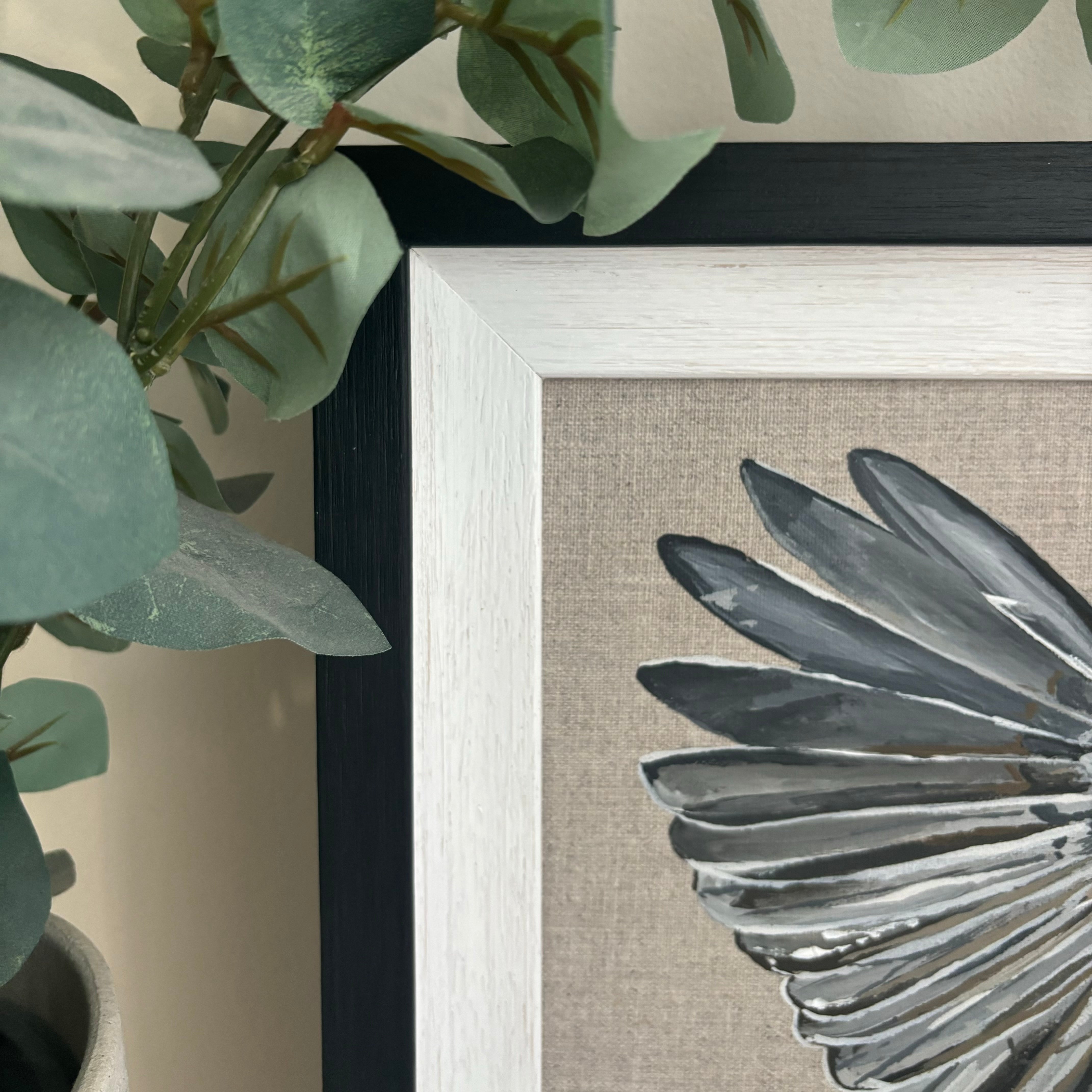 ‘Flying Robin’ Original Acrylic Painting On Linen Canvas