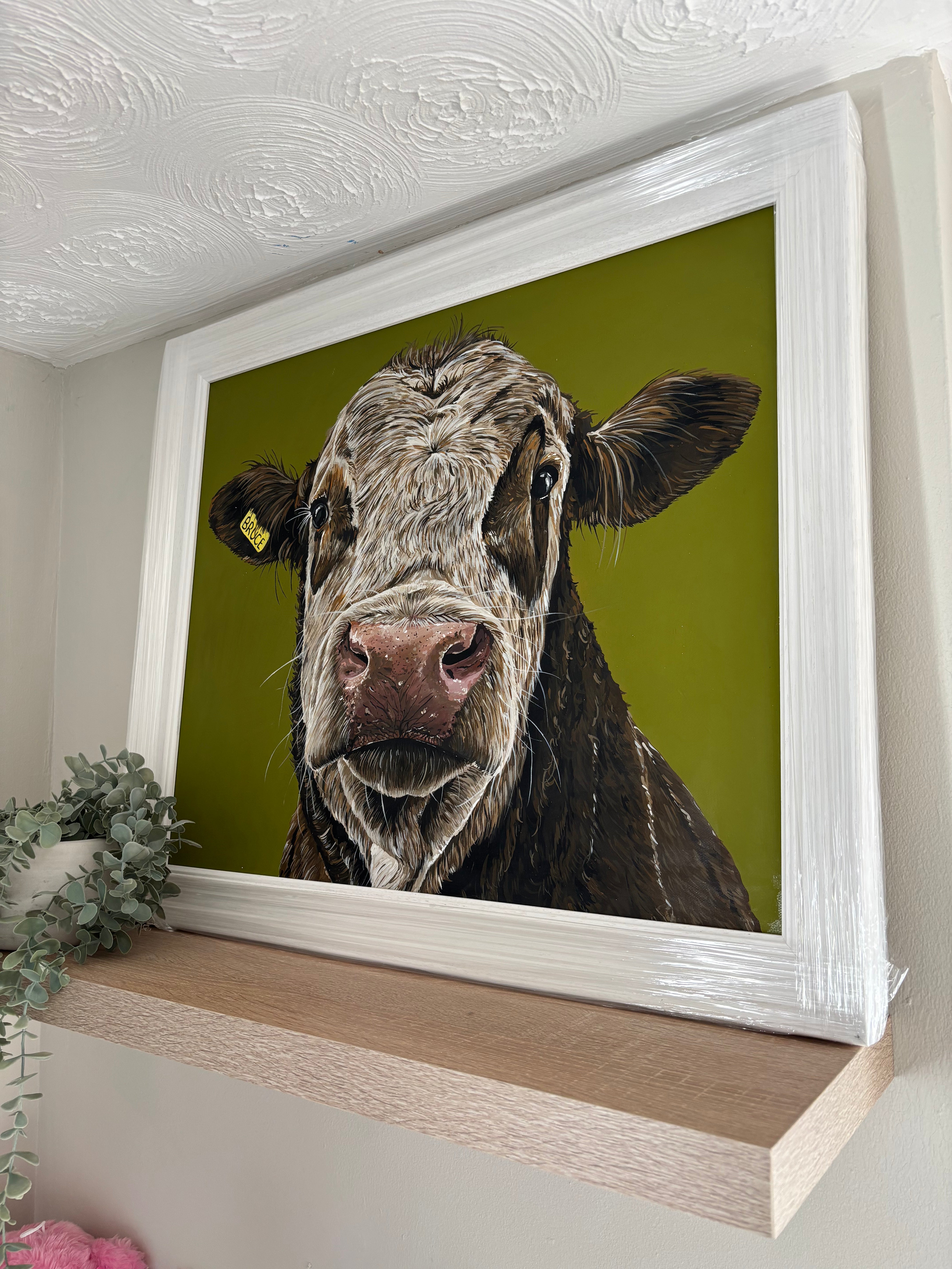 ‘Bruce’ Acrylic Canvas Original