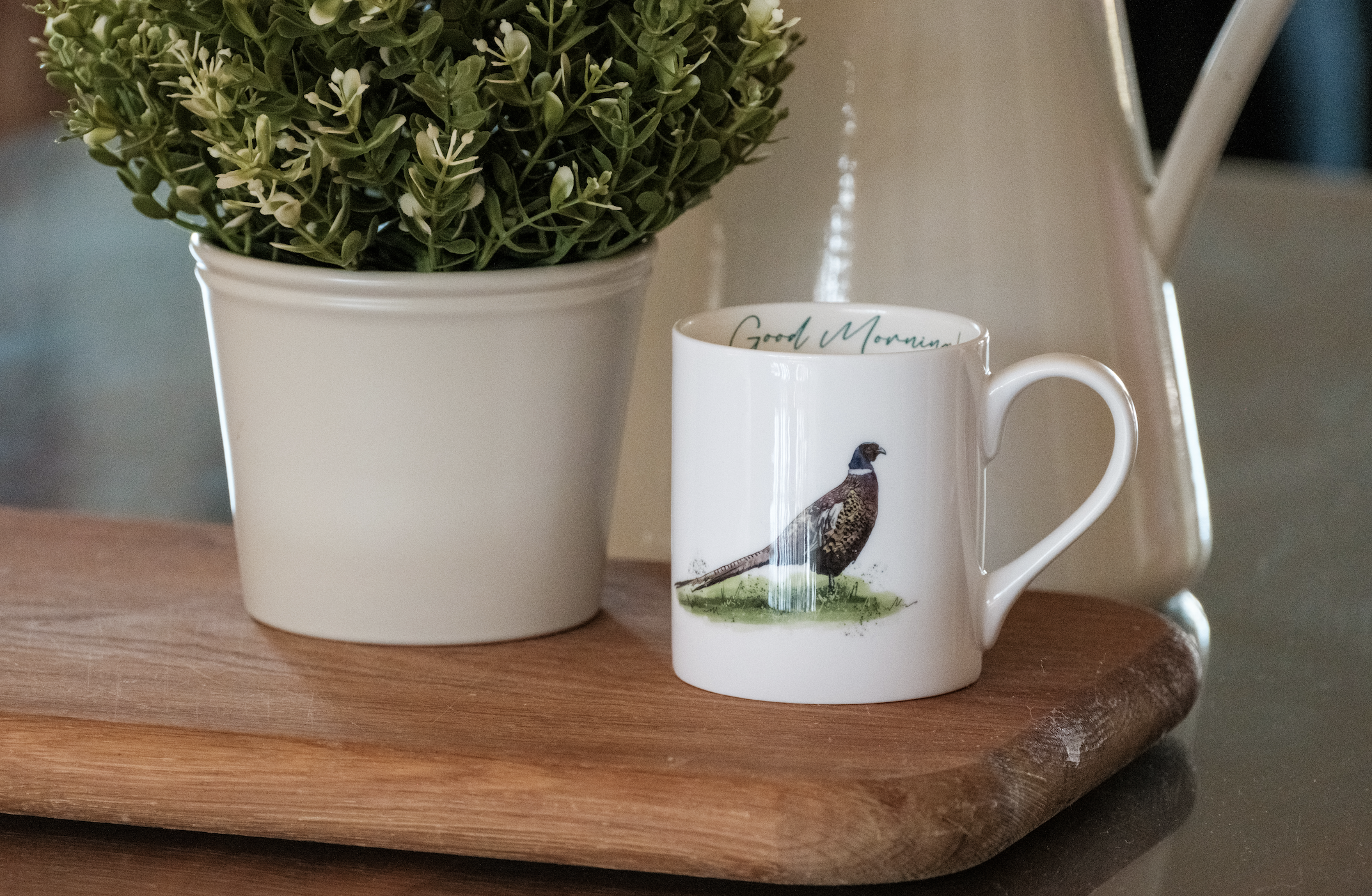 Pheasant Bone China Mug