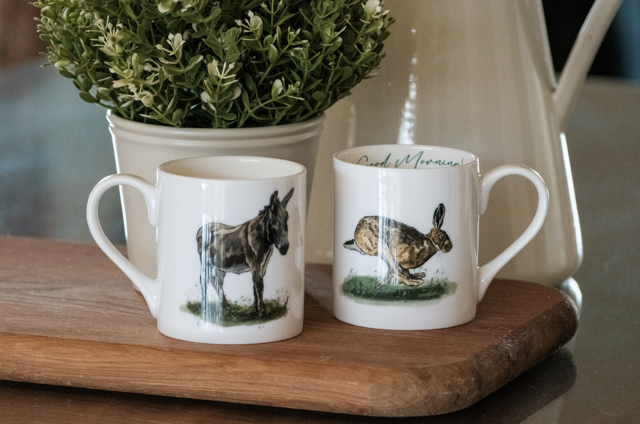 Hare Bone China Mug
