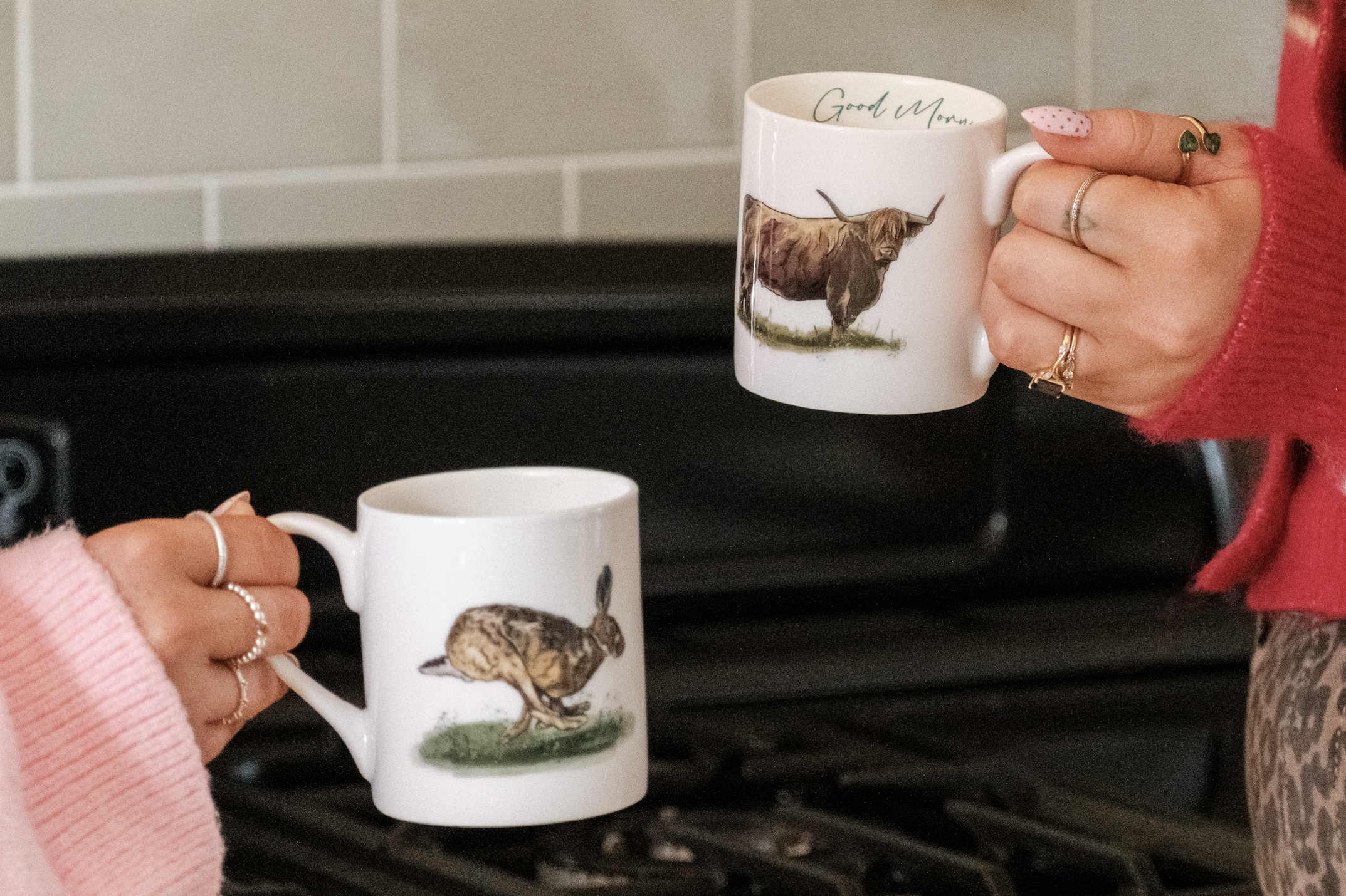 Hare Bone China Mug
