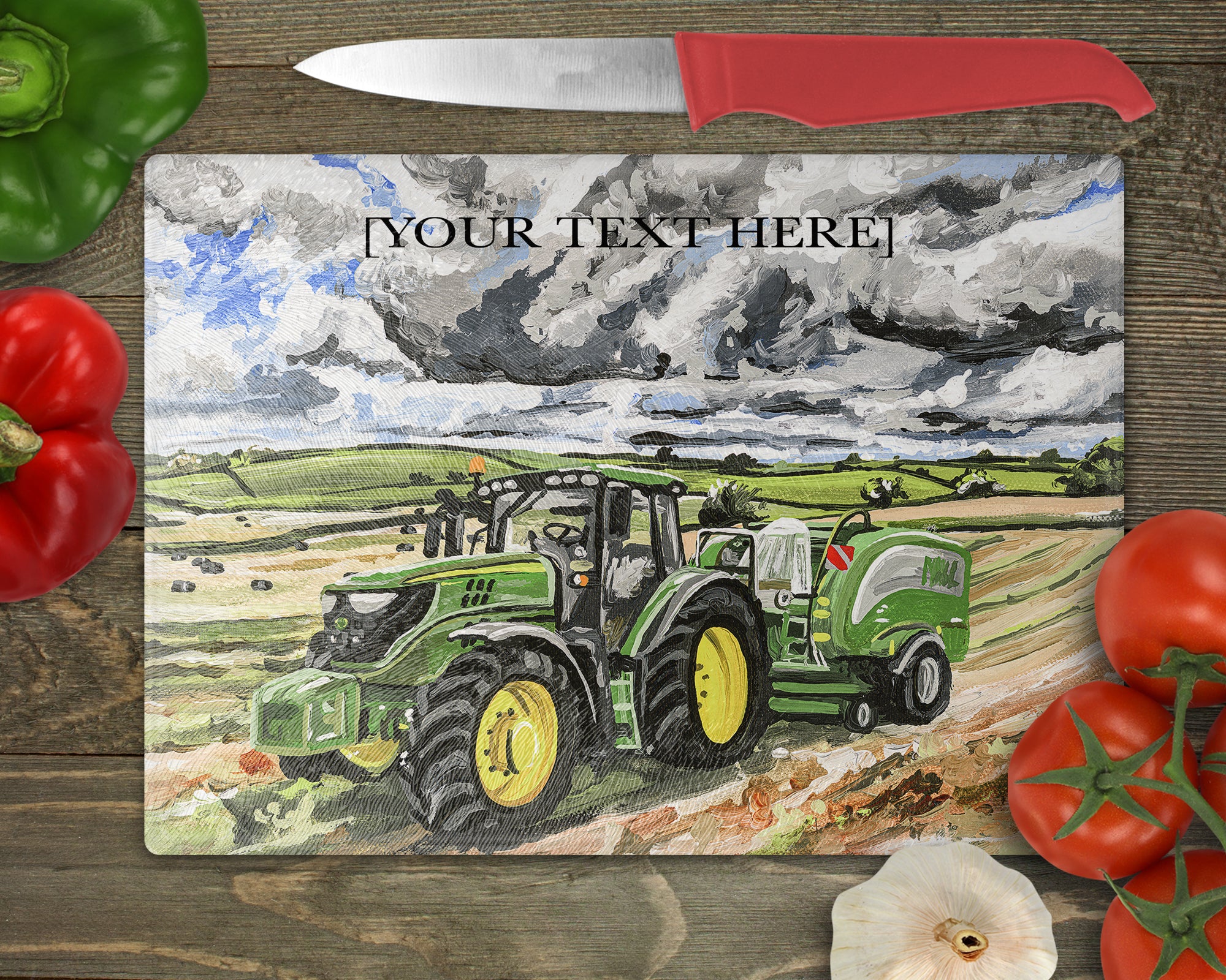 John Deere Glass Worktop Saver