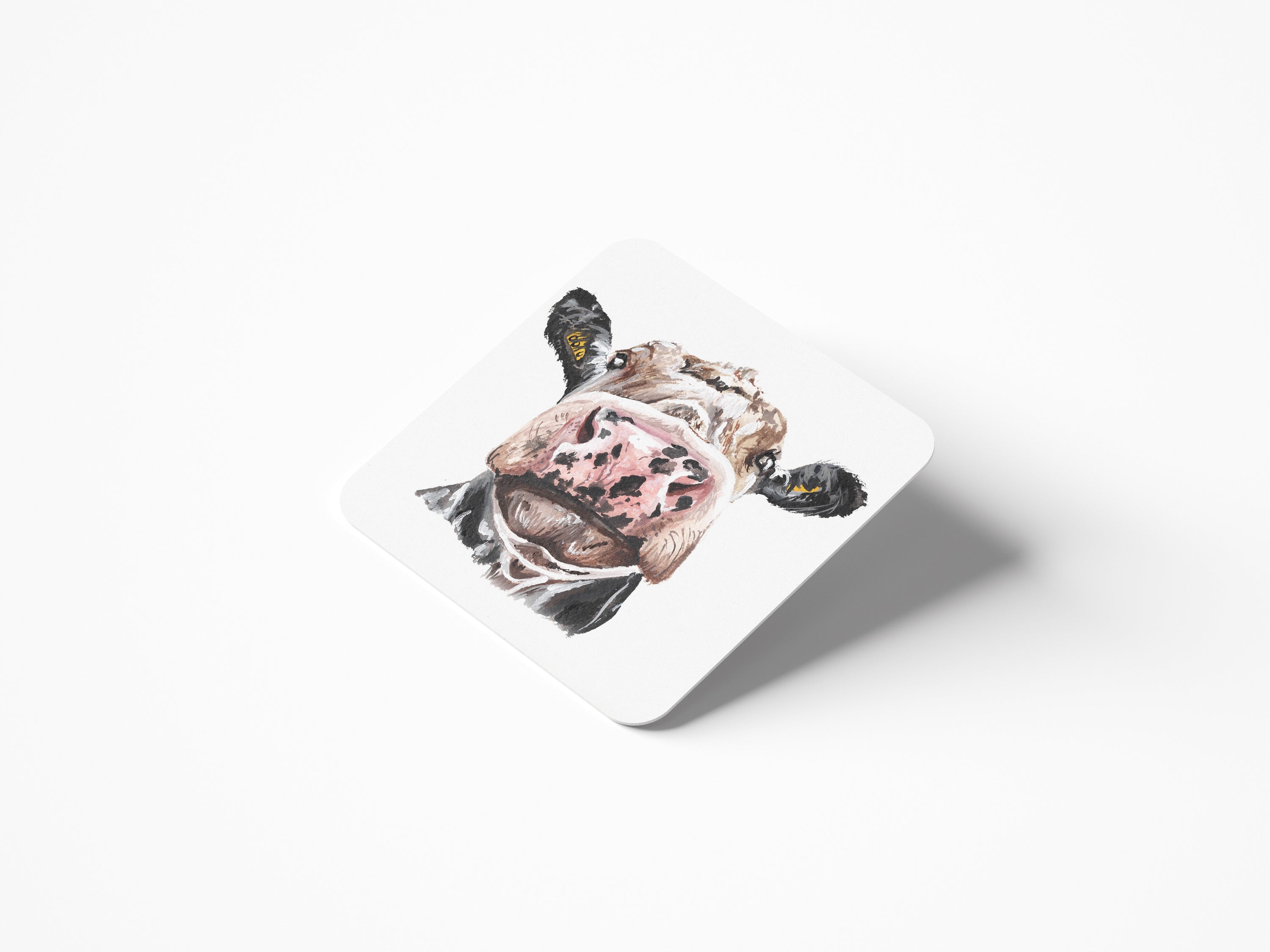 Cheeky Cow Coaster and Placemat