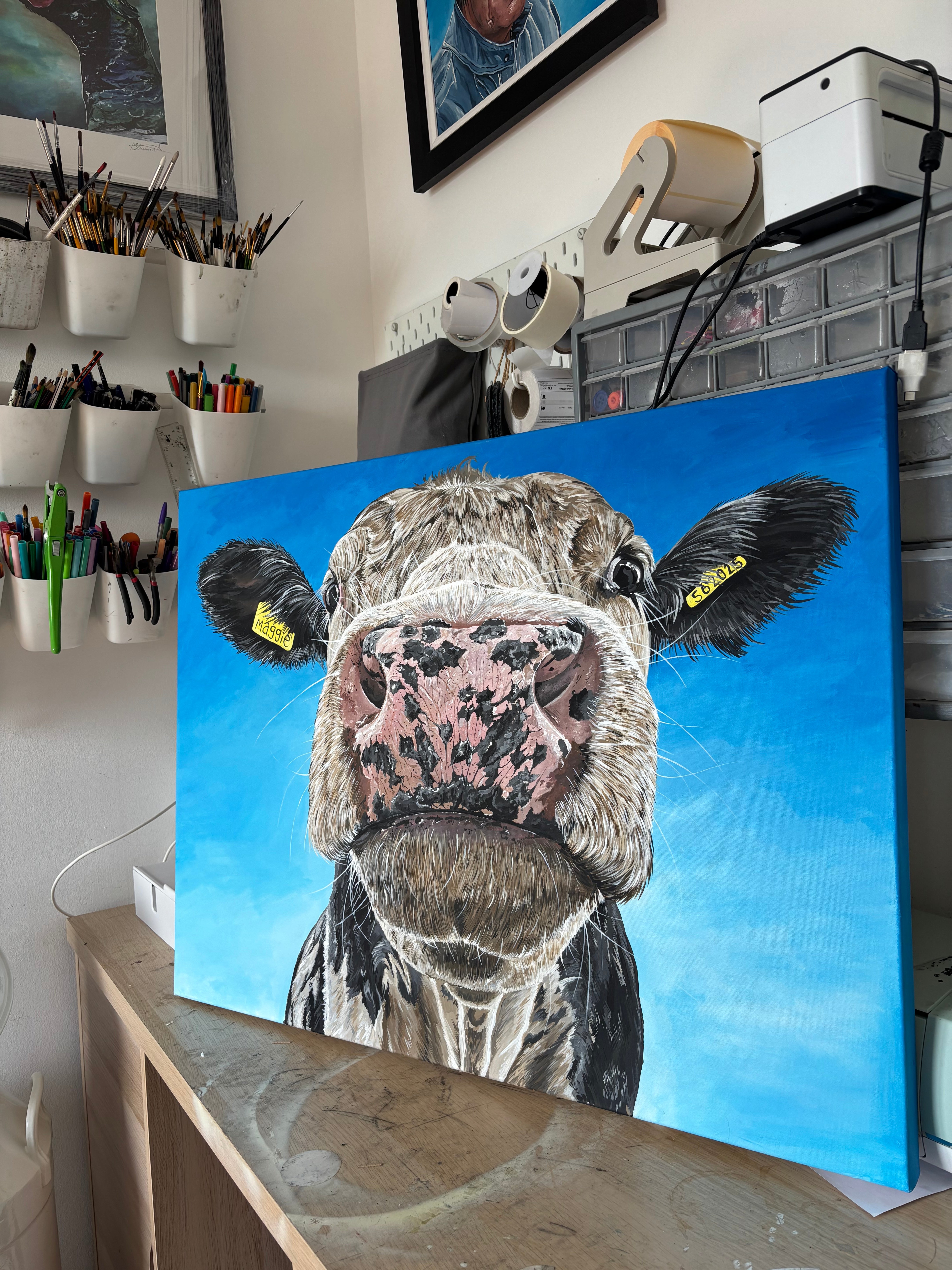 ‘Maggie’ Acrylic Canvas Original