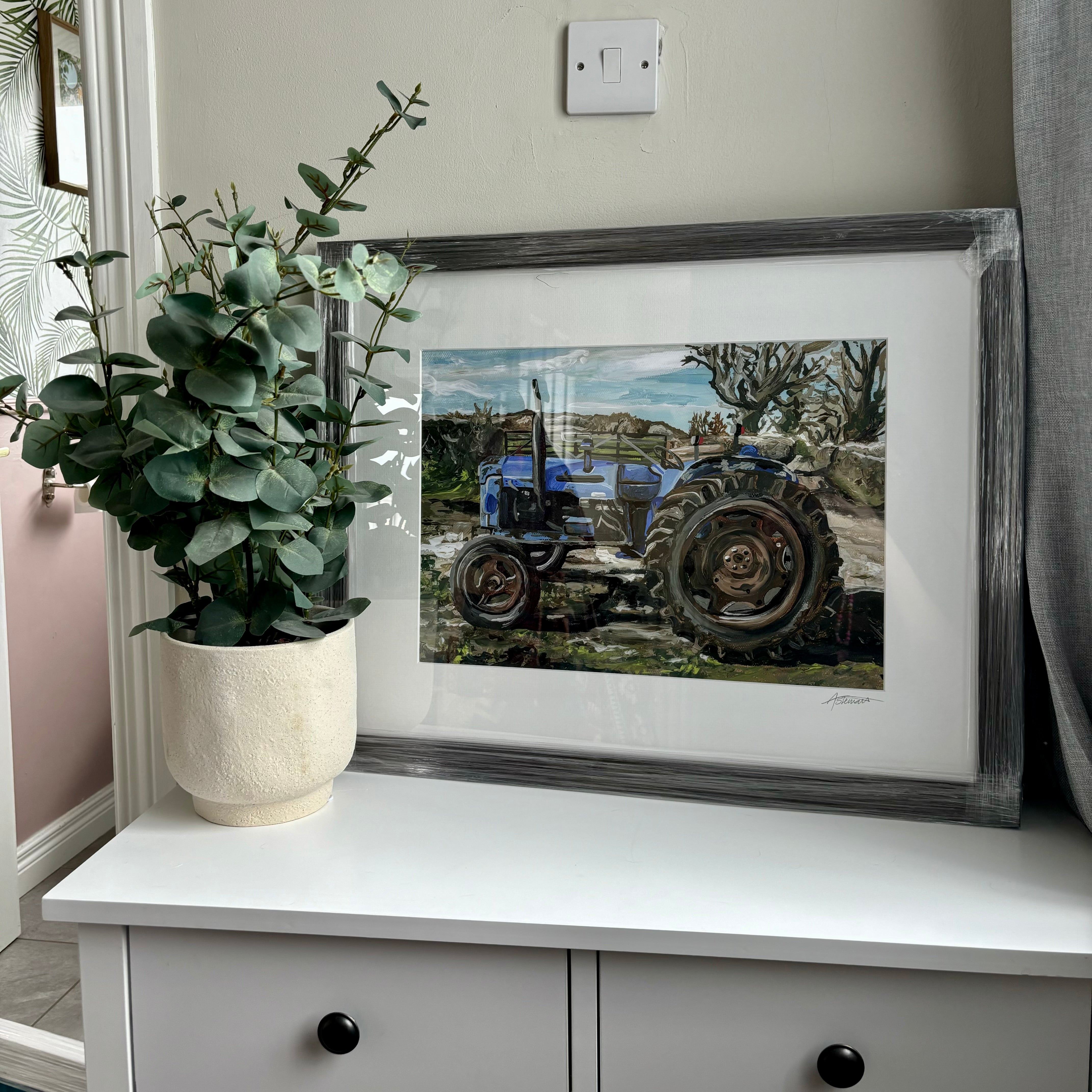 Large Framed Fordson Framed Print