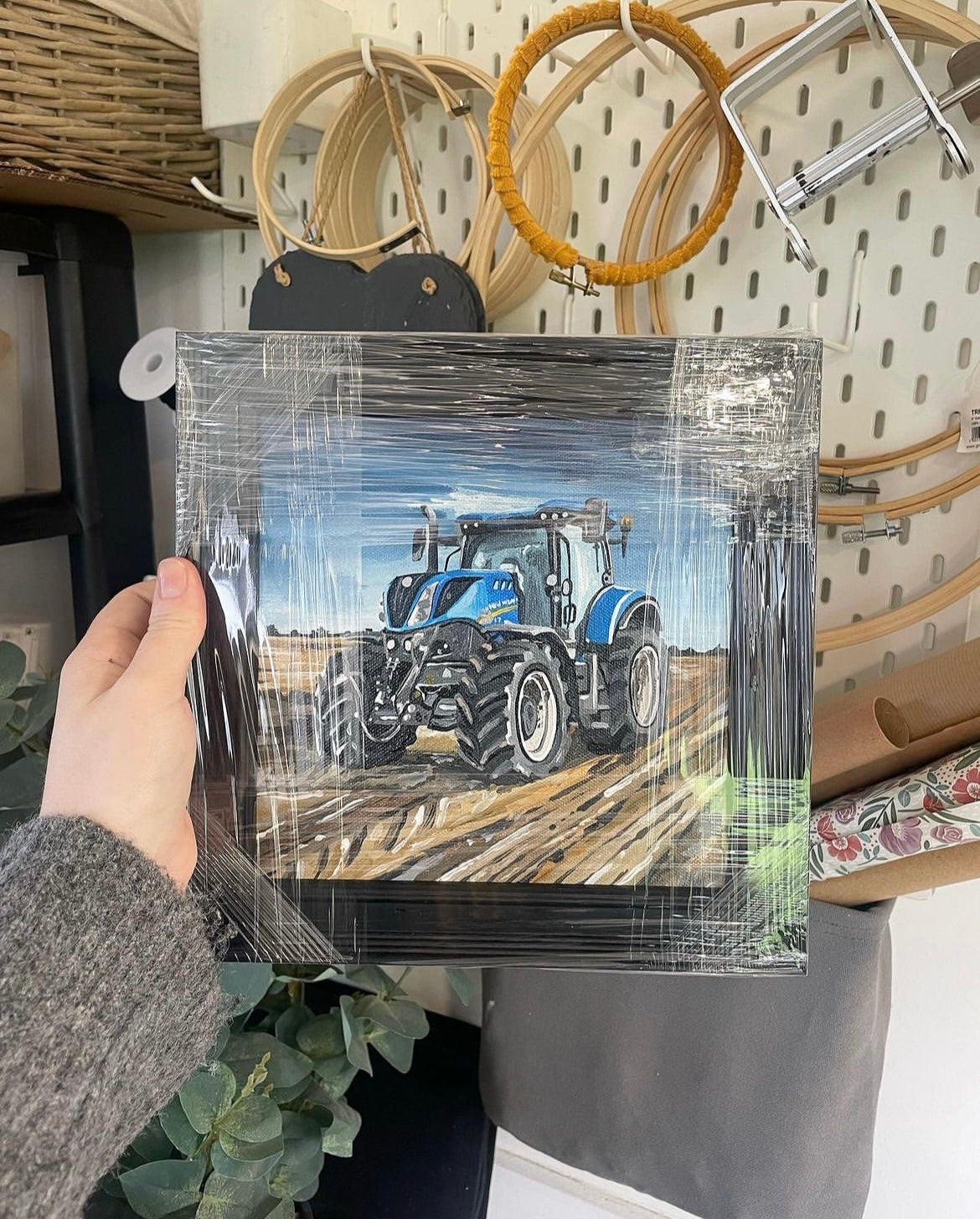 Framed New Holland Original