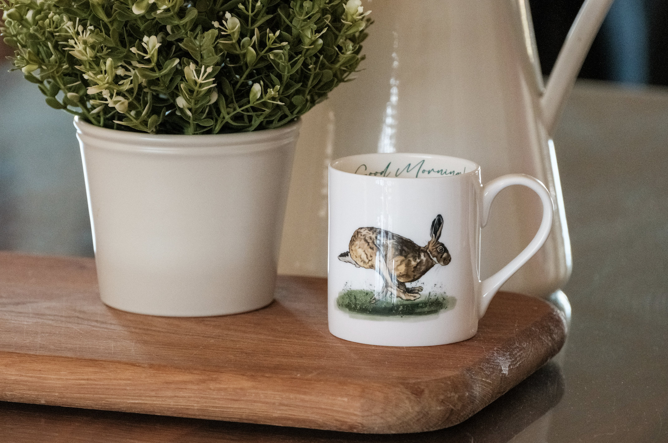 Hare Bone China Mug
