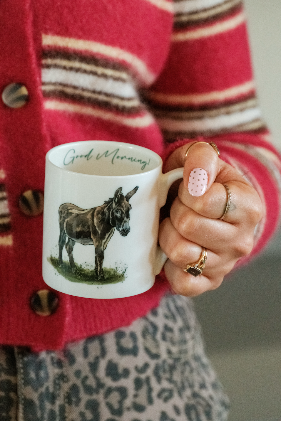 Donkey Bone China Mug