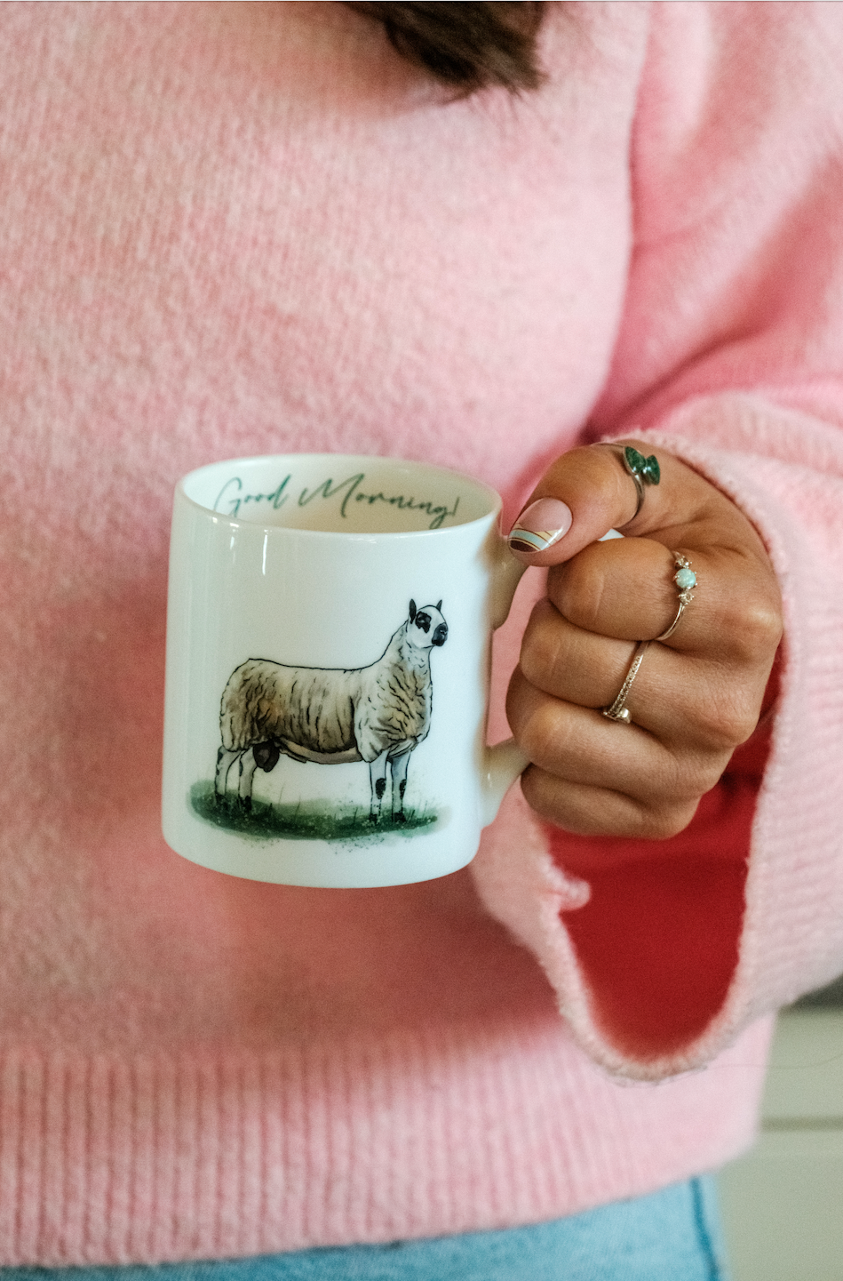 KerryHill Sheep Bone China Mug