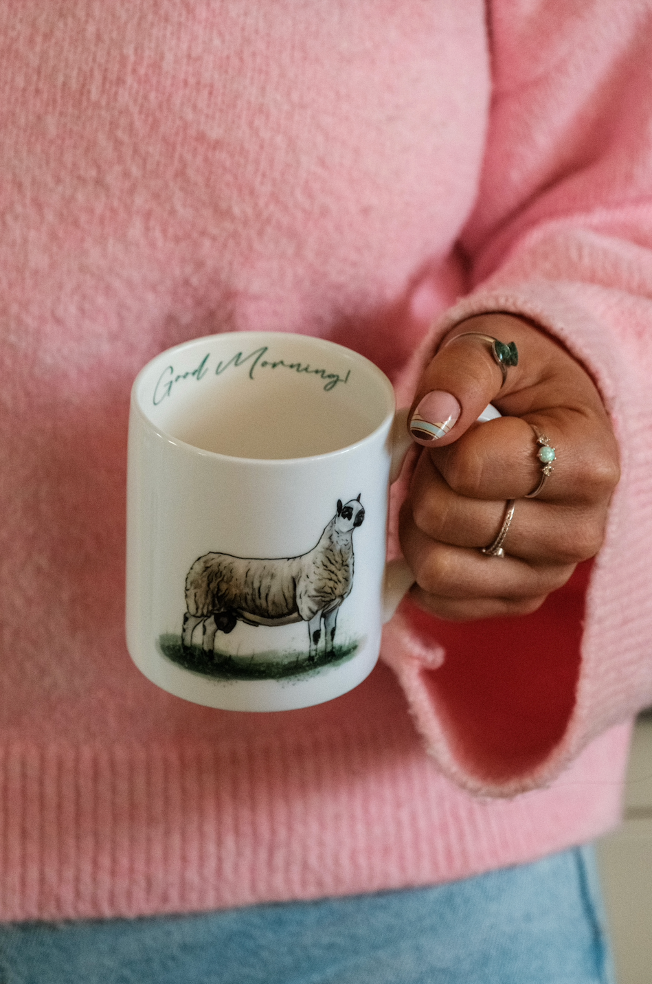 KerryHill Sheep Bone China Mug
