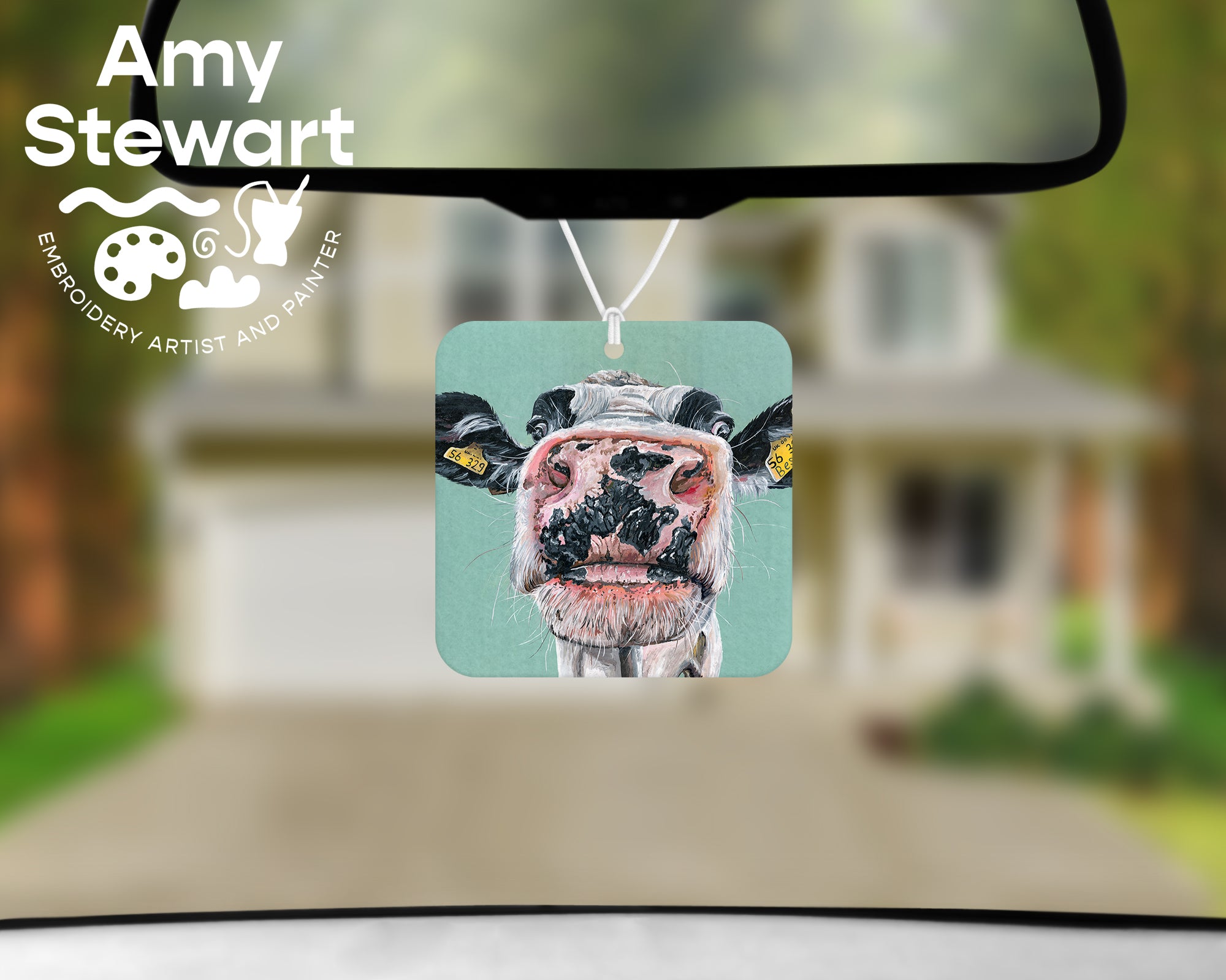 "Bessie" Cow Air Freshener