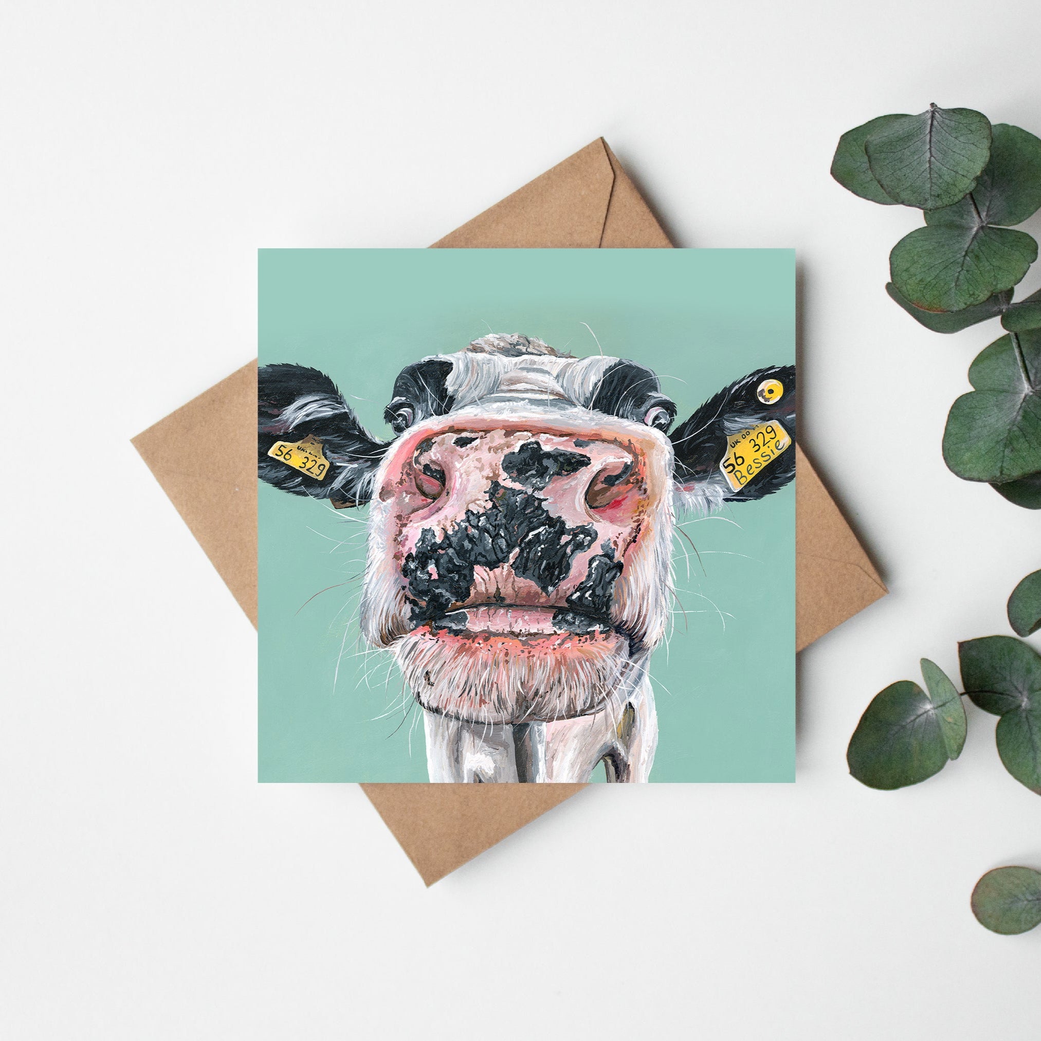 'Bessie" Greeting Card