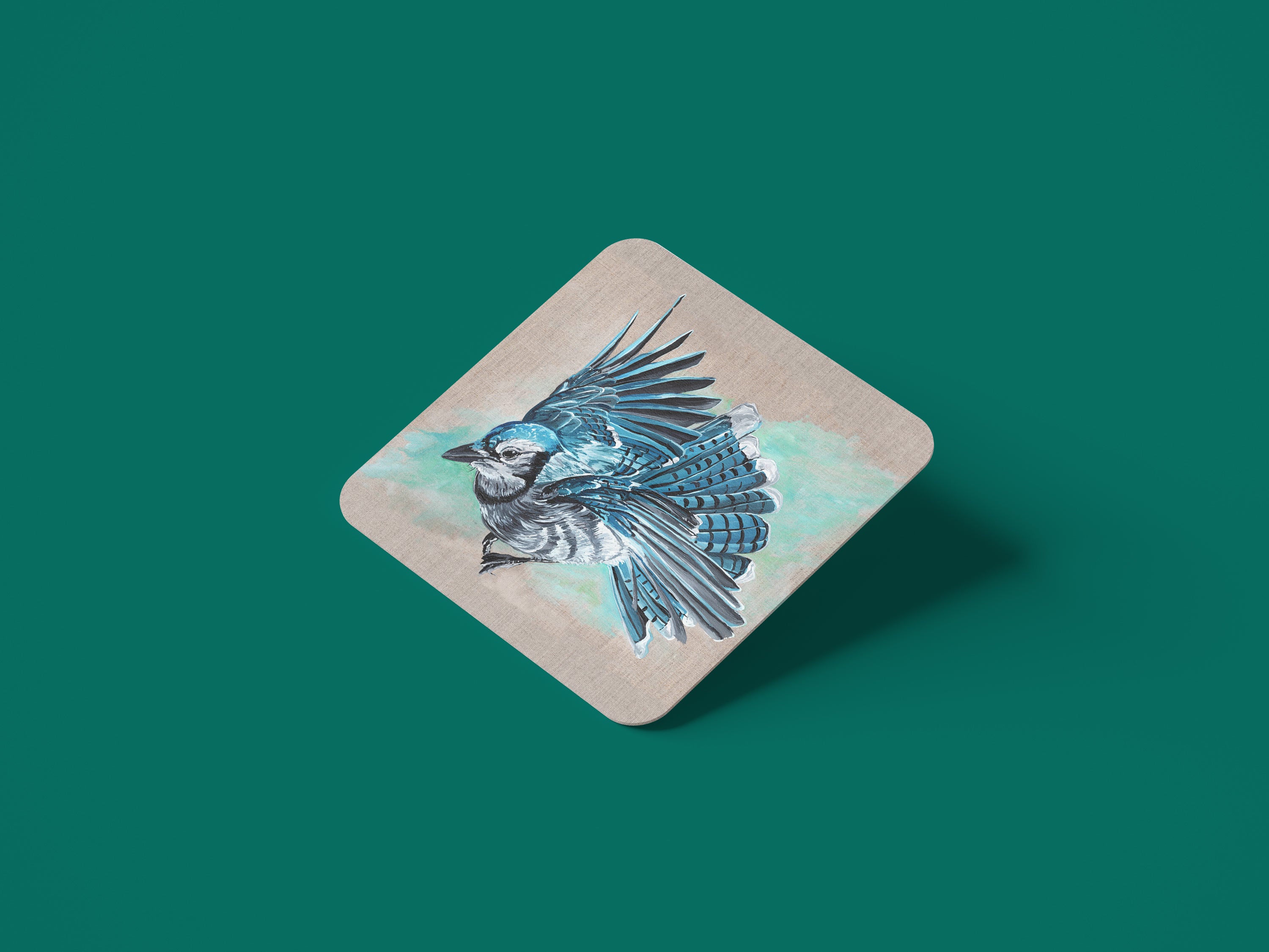 Blue Jay Coaster