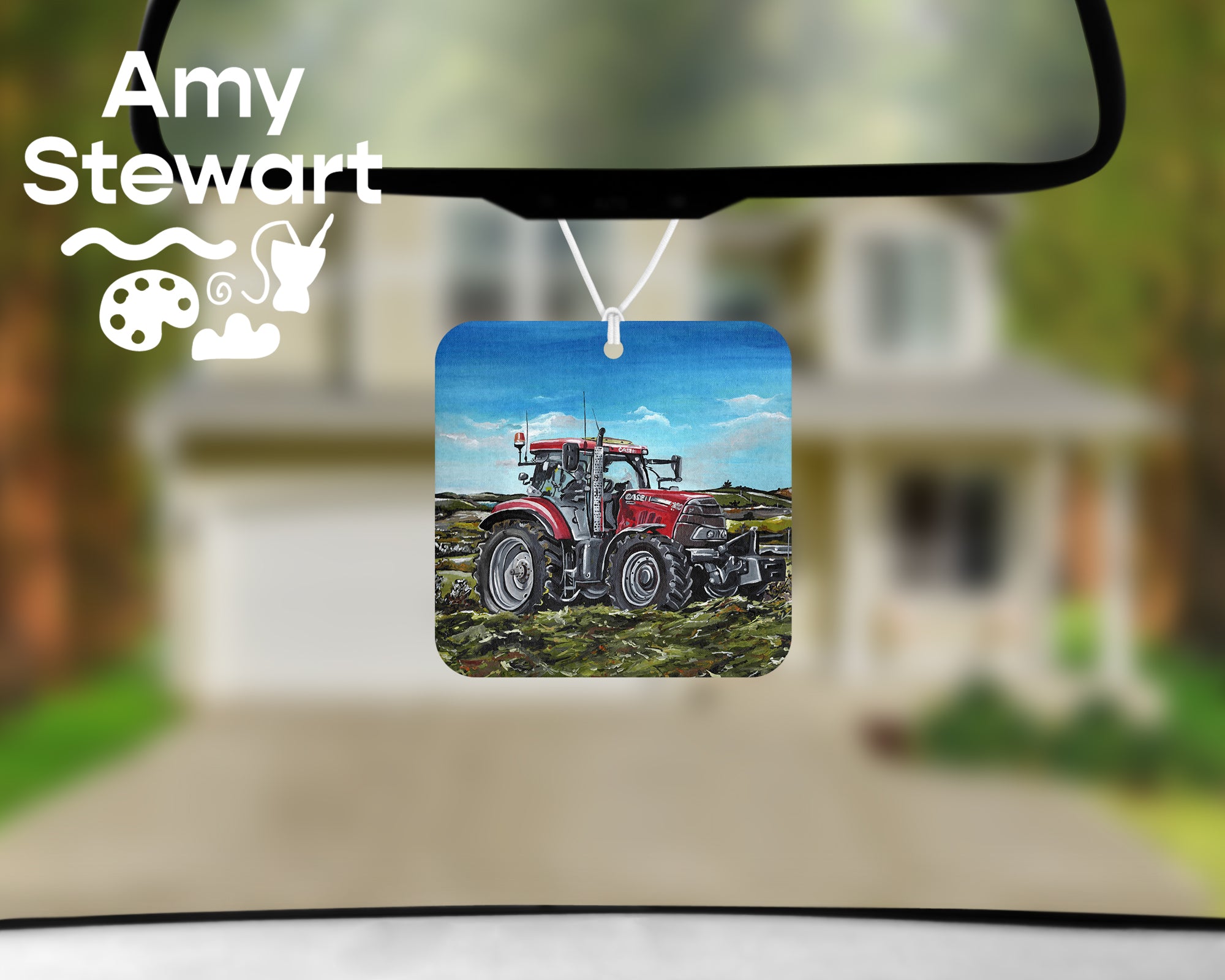 Case Tractor Air Freshener