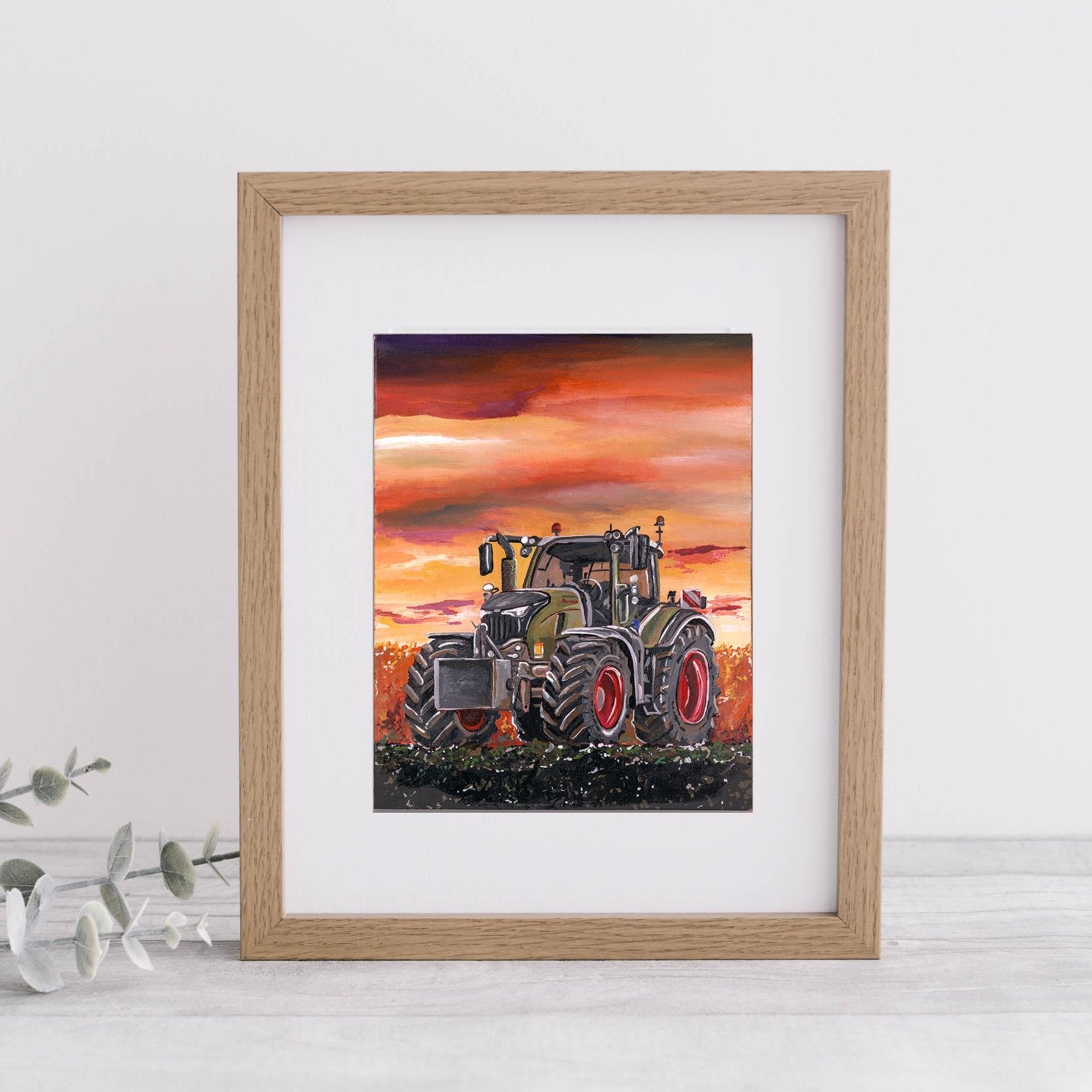 Fendt Tractor Fine Art Print