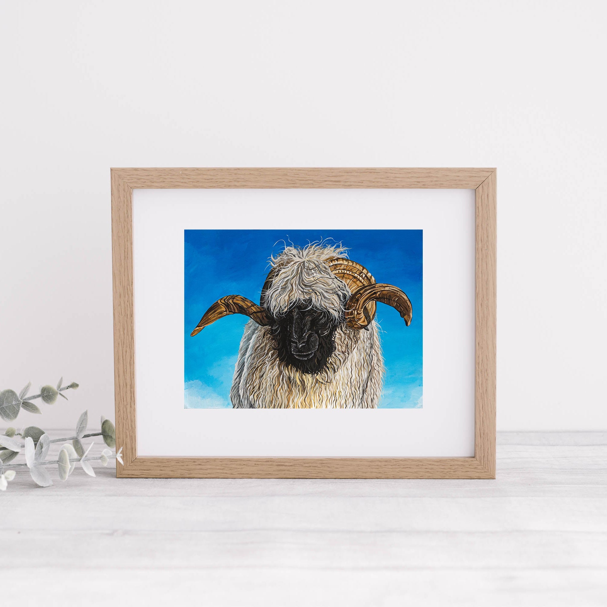 ‘Heidi’ The Valais Blacknose Print