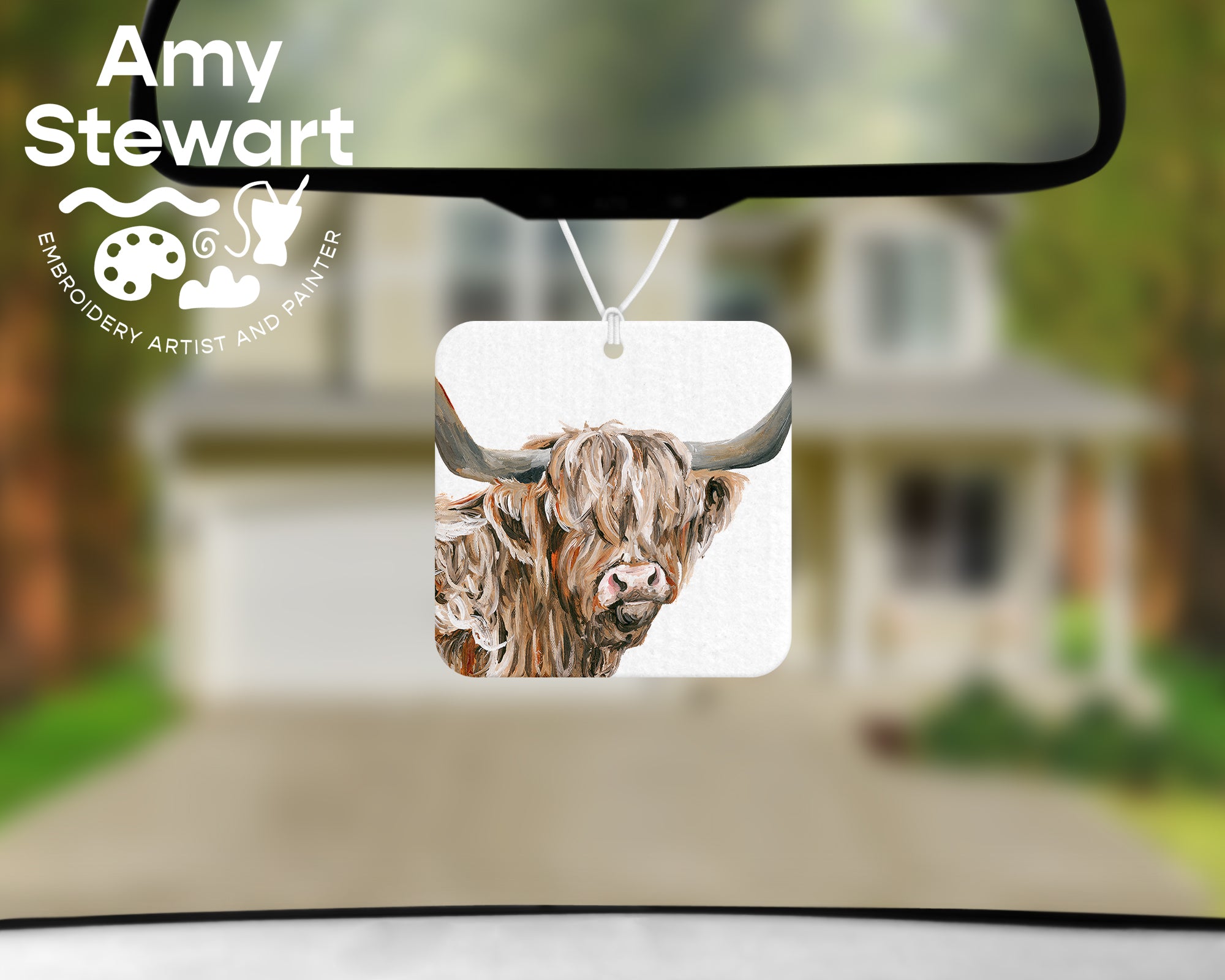 Highland Cow Air Freshener