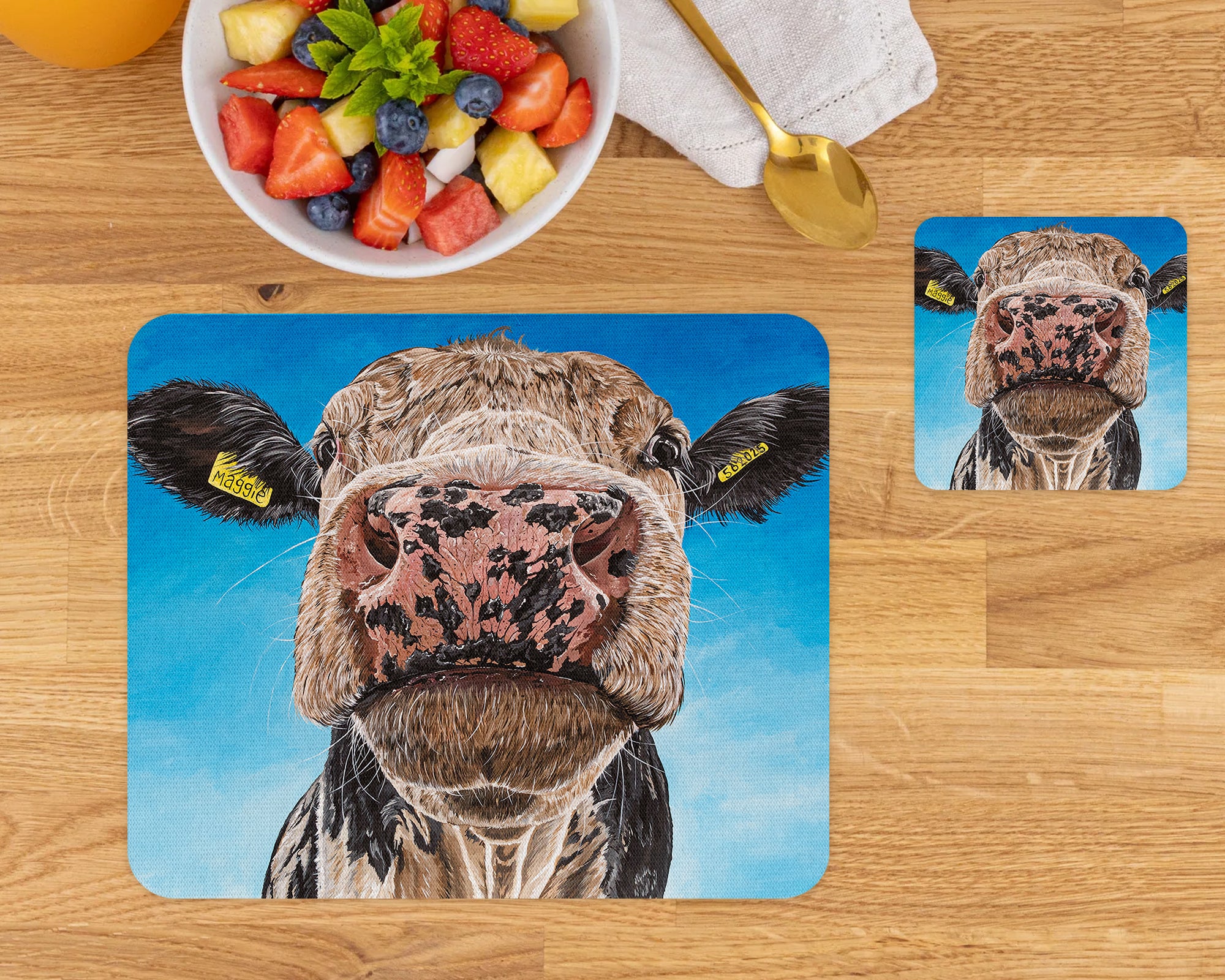 "Maggie" Coaster and Placemat