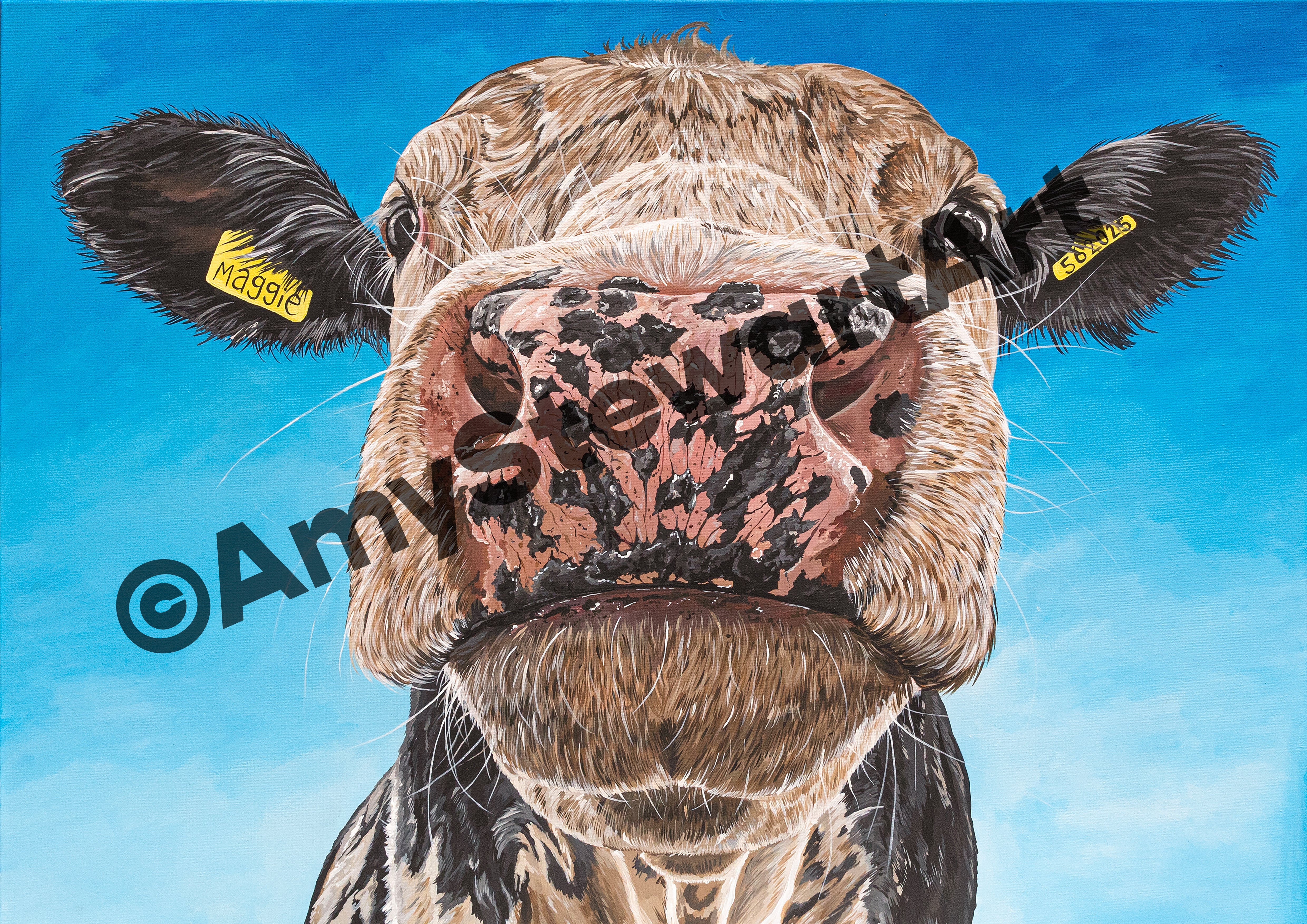 ‘Maggie’ Acrylic Canvas Original