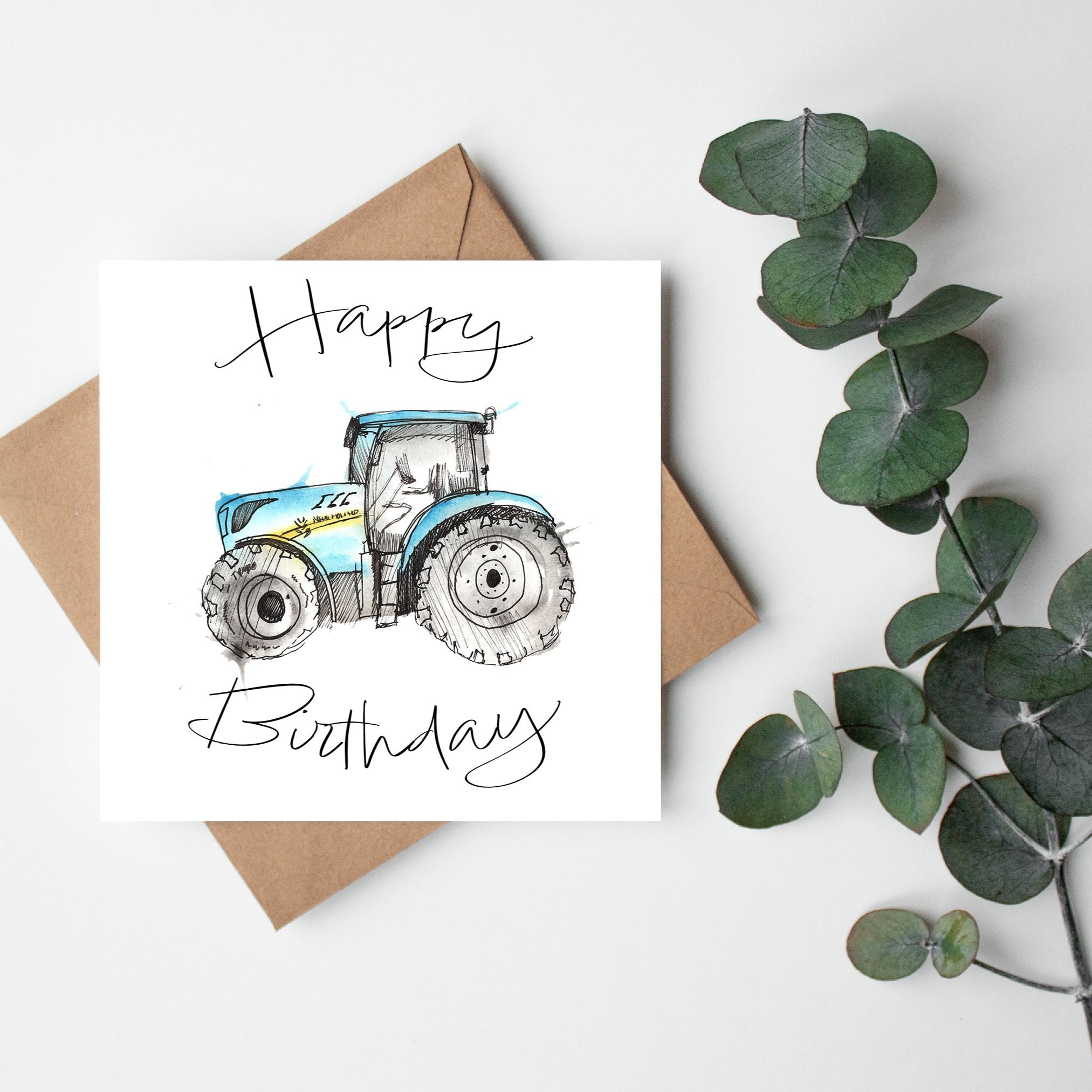 New Holland Birthday Card