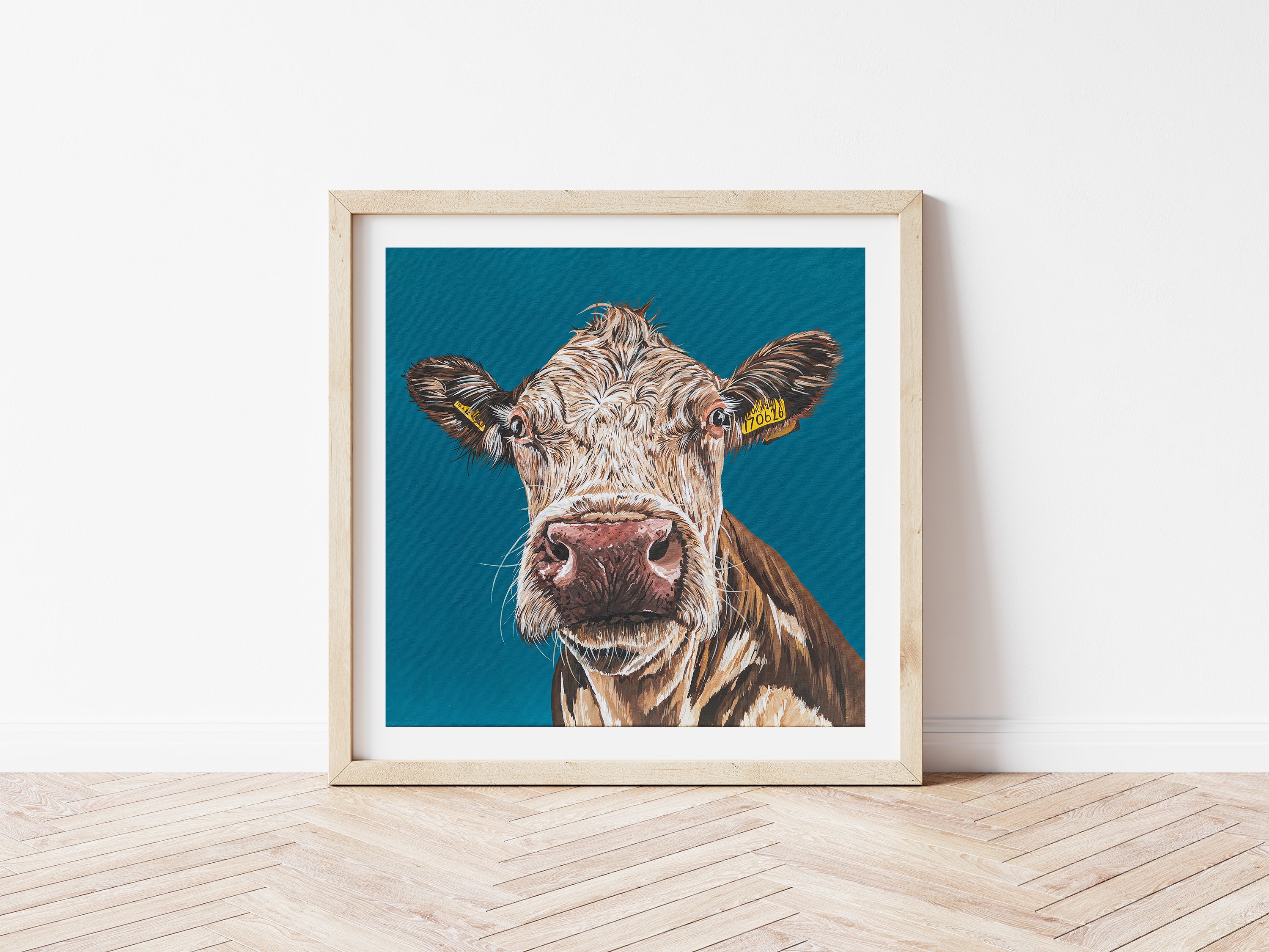 'Winnie" Cow Fine Art Print