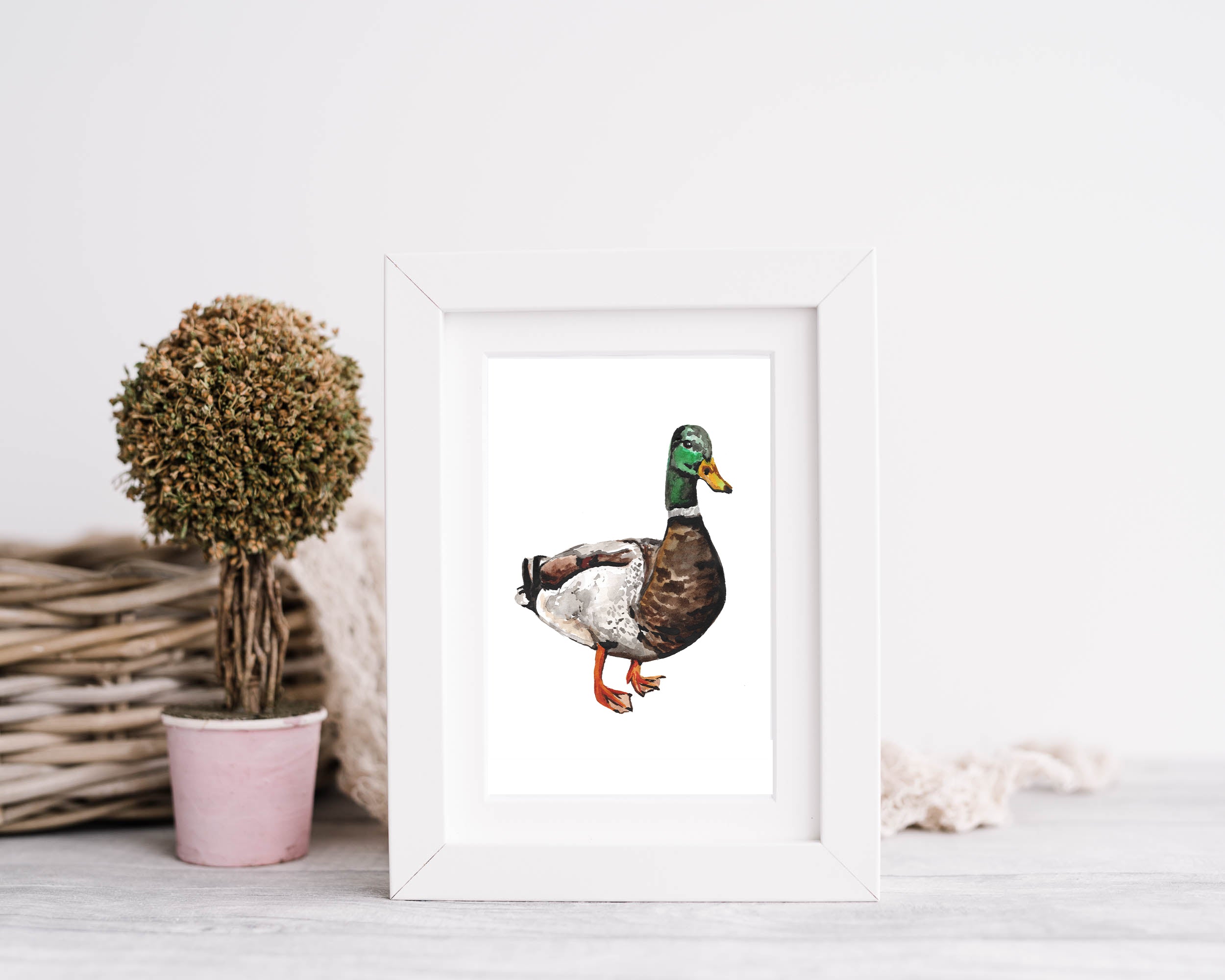 A5 Duck Print