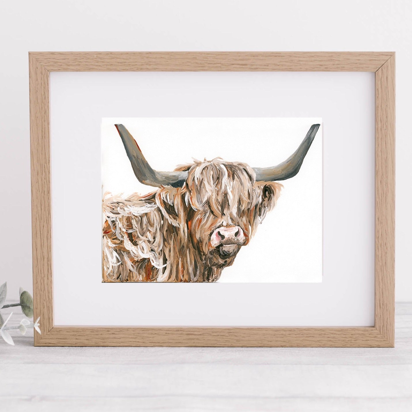 Highland Cow Print