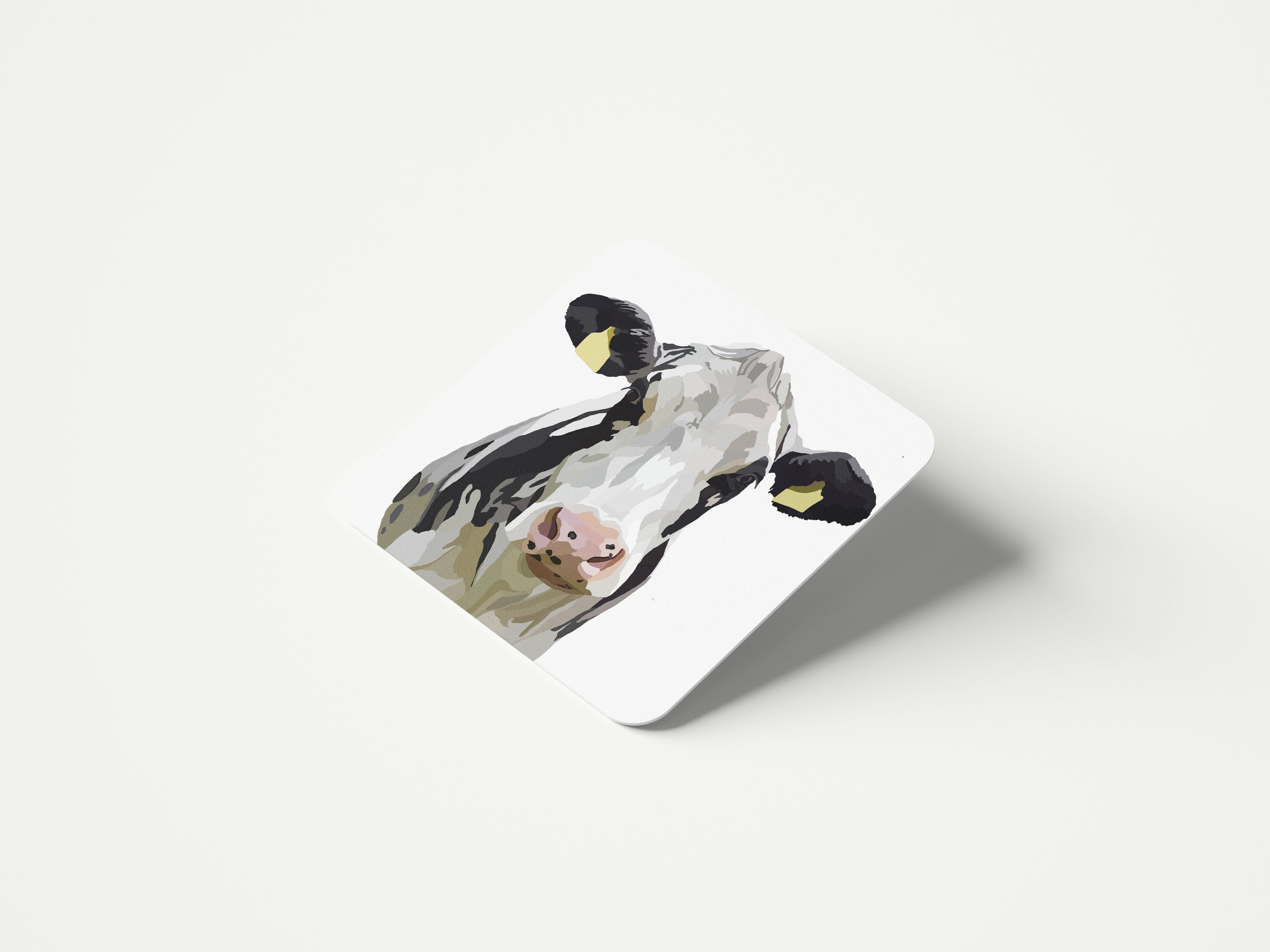 Friesian Cow Coaster