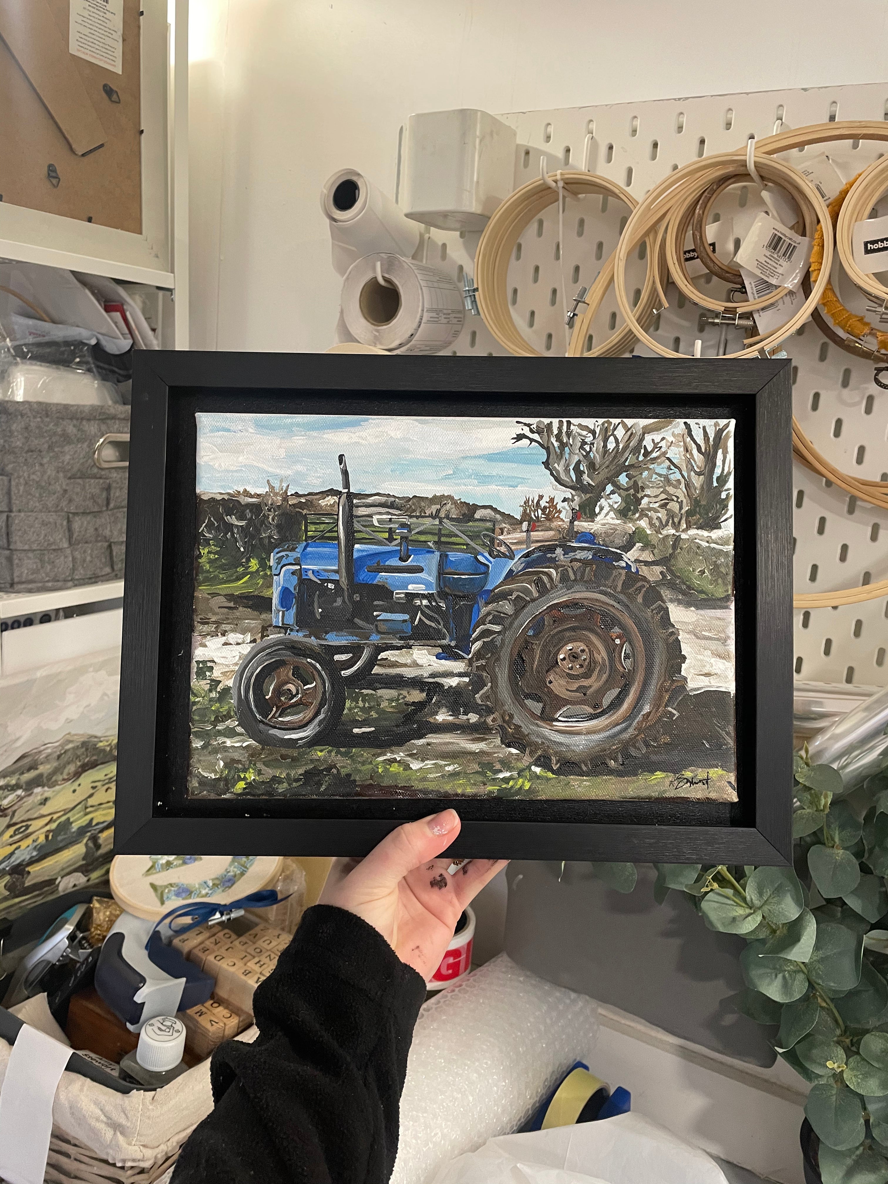 Fordson Major Original Acrylic Painting