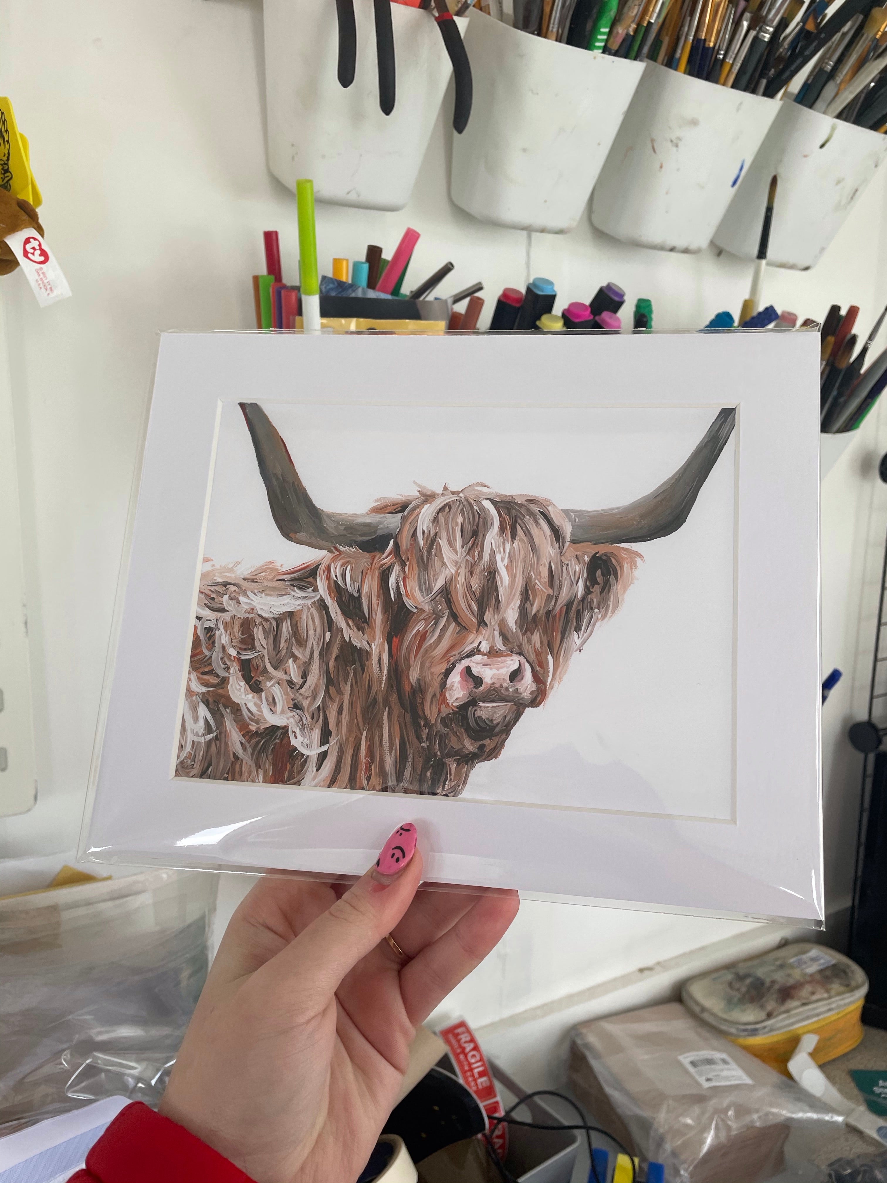 Highland Cow Print