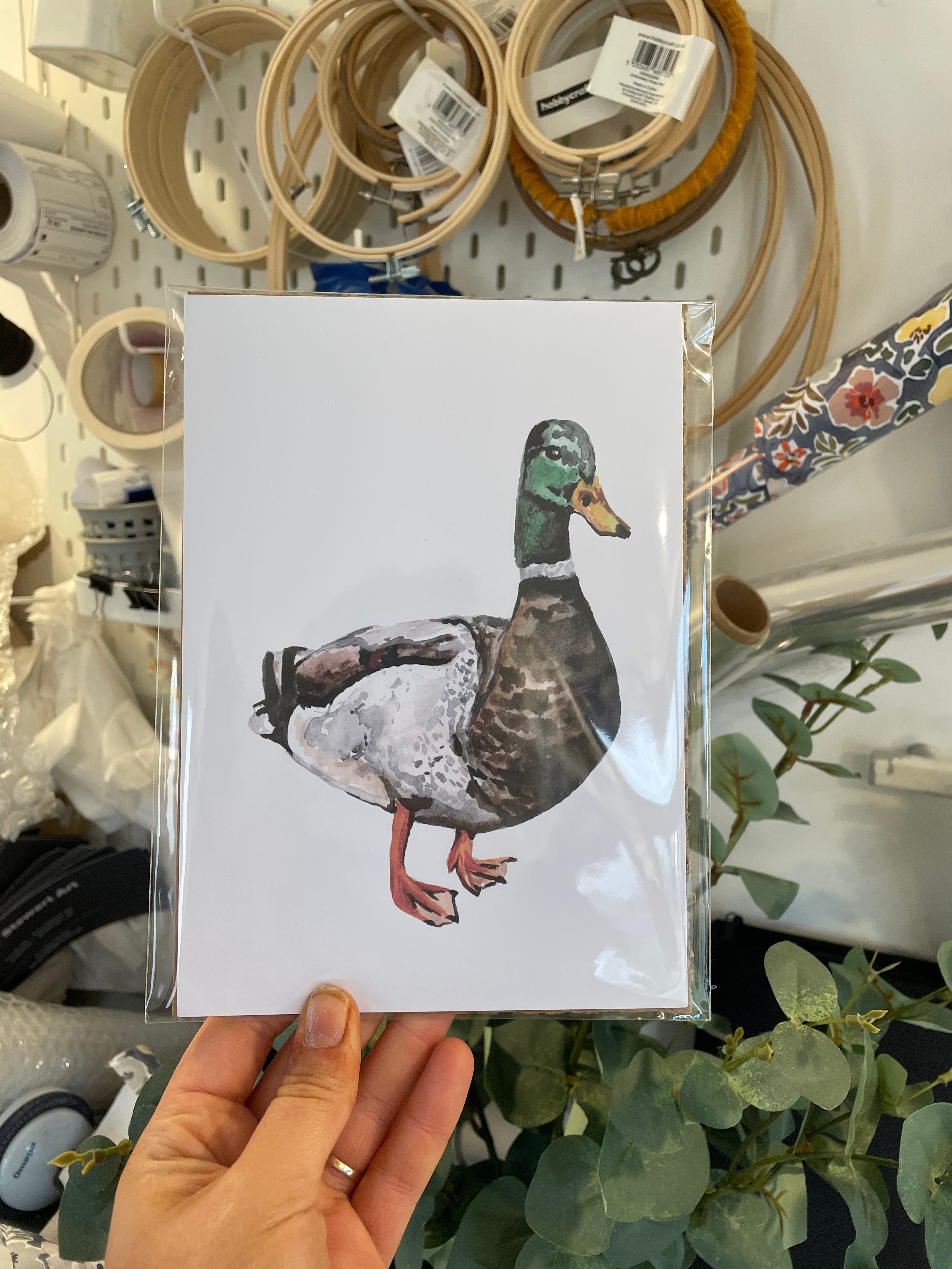 A5 Duck Print