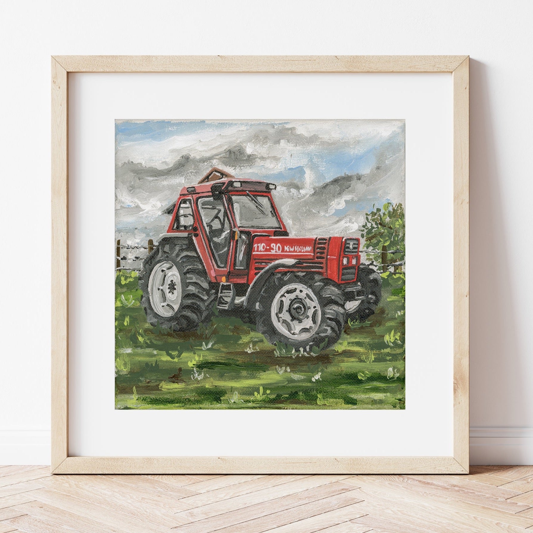 Fiat 110-90 Mounted Fine Art Print